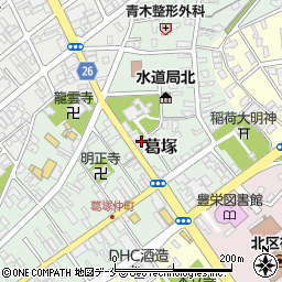 新潟県新潟市北区葛塚3202周辺の地図