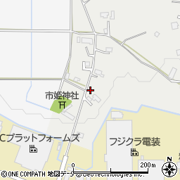 山形県米沢市竹井13-2周辺の地図