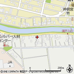 新潟県新潟市北区下土地亀381周辺の地図