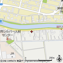 新潟県新潟市北区下土地亀384周辺の地図