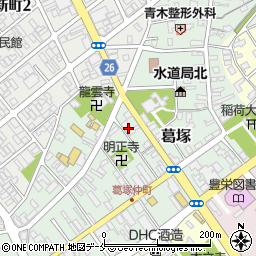 新潟県新潟市北区葛塚3208周辺の地図