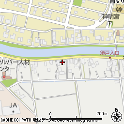新潟県新潟市北区下土地亀376周辺の地図