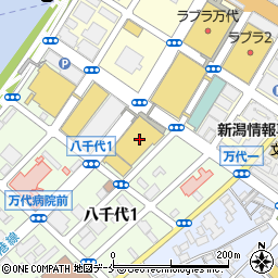 私の部屋　新潟伊勢丹店周辺の地図