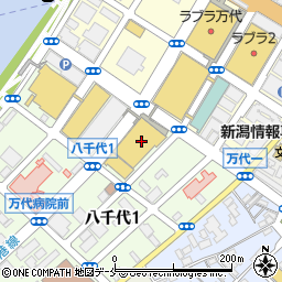 新潟伊勢丹　ホルンマイヤー周辺の地図