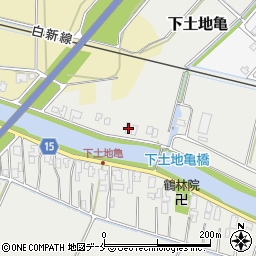 新潟県新潟市北区下土地亀3382周辺の地図
