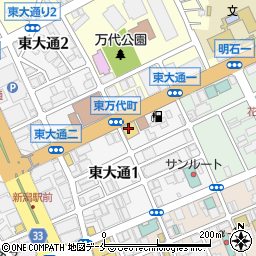 カード・ラボ　新潟店周辺の地図
