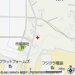山形県米沢市竹井109周辺の地図