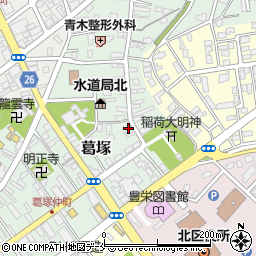 新潟県新潟市北区葛塚3276周辺の地図