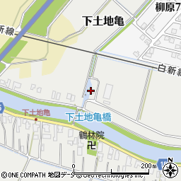 新潟県新潟市北区下土地亀3366-2周辺の地図