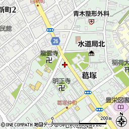 新潟県新潟市北区葛塚3206周辺の地図
