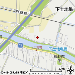 新潟県新潟市北区下土地亀3387-1周辺の地図