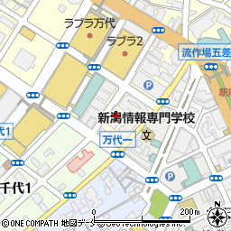 新潟ビジネス専門学校周辺の地図