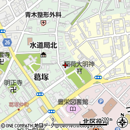 新潟県新潟市北区葛塚3290周辺の地図