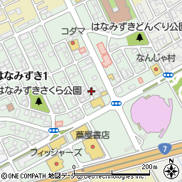 はなみずき2丁目9 澤山邸☆アキッパ駐車場周辺の地図