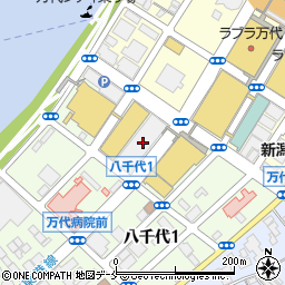 新潟・市民映画館シネ・ウインド周辺の地図