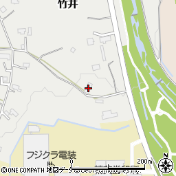 山形県米沢市竹井2585-5周辺の地図