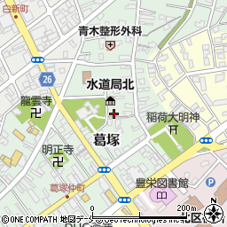 新潟県新潟市北区葛塚3200周辺の地図