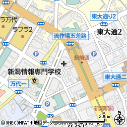 アジア航測株式会社　新潟営業所周辺の地図