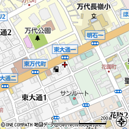 ＮＰＣ２４Ｈ新潟東大通１丁目パーキング周辺の地図