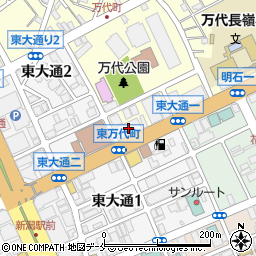 ＪＴＢ　新潟支店周辺の地図