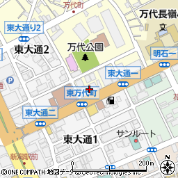 戸田建設株式会社　新潟営業所周辺の地図