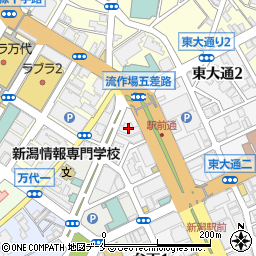 マニュライフ生命保険株式会社新潟営業所周辺の地図