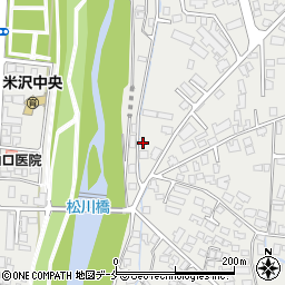 山形県米沢市花沢町2629周辺の地図