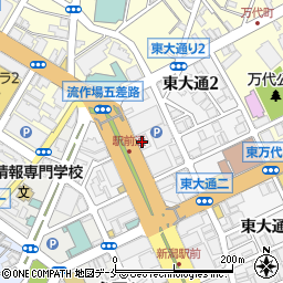 興研株式会社新潟営業所周辺の地図