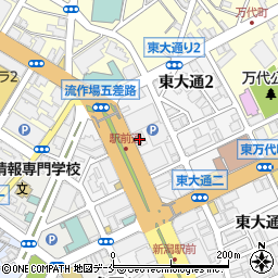 音楽有線放送ＵＳＥＮ受付センター　新潟支店周辺の地図