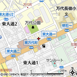 きらやか銀行新潟支店周辺の地図