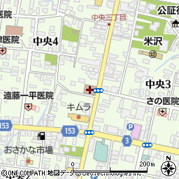 日本政策金融公庫　米沢支店国民生活事業周辺の地図