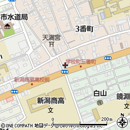 ＧＥＯ学校町通３番町周辺の地図