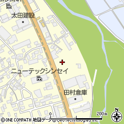 山形県米沢市花沢582周辺の地図