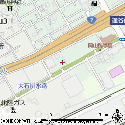 鍋林株式会社　新潟営業所周辺の地図