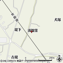 宮城県亘理郡山元町坂元須賀窪周辺の地図