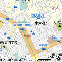 日本生命新潟ビル周辺の地図