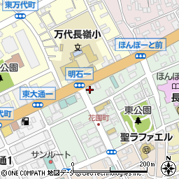 株式会社帝国データバンク　新潟支店周辺の地図