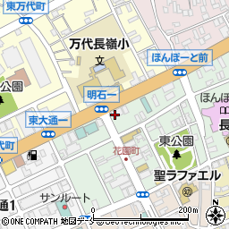 株式会社帝国データバンク　新潟支店周辺の地図