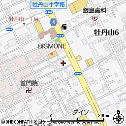 新潟県新潟市東区牡丹山6丁目6周辺の地図