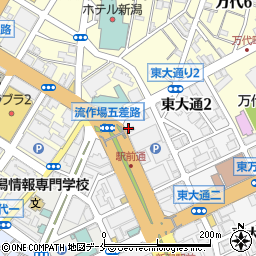 KATEKYO学院　新潟駅前校周辺の地図