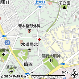 新潟県新潟市北区葛塚3408周辺の地図