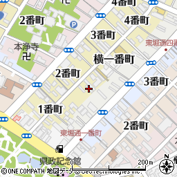 横山美術周辺の地図