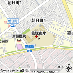 市立葛塚東小学校周辺の地図