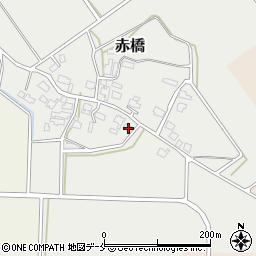 新潟県新発田市赤橋622周辺の地図