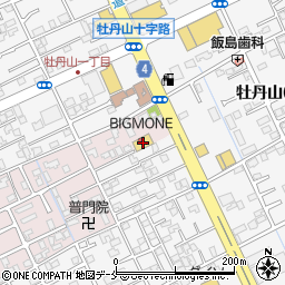 ビッグエムワン新潟店周辺の地図