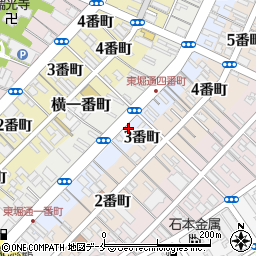 涌井米店周辺の地図