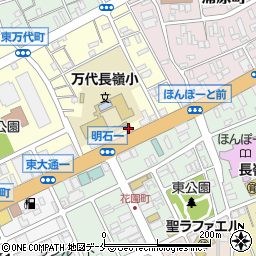 新潟ダイハツモータース明石通営業所周辺の地図