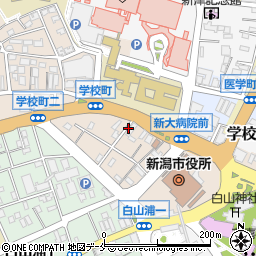 広来飯店 学校町店周辺の地図