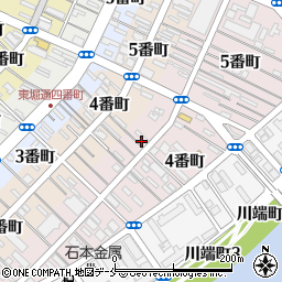 新潟中央おやこ劇場周辺の地図