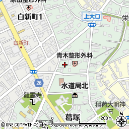 新潟県新潟市北区葛塚3186周辺の地図